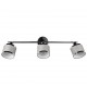 - Arosa - Chrome 3 Spotlights with Grey Shades Trio-812100306 - Arosa - Chrome 3 Spotlights with Grey Shades