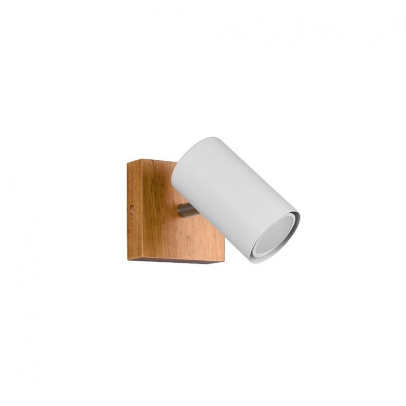 - Marley - Wooden & White Spot Light Trio-812400131 - Marley - Wooden & White Spot Light