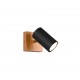 - Marley - Wooden & Matt Black Spot Light Trio-812400132 - Marley - Wooden & Matt Black Spot Light