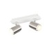 Trio-814500207 - Gillan - Matt White & Nickel 2 Spotlights