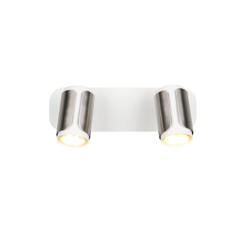 Trio-814500207 - Gillan - Matt White & Nickel 2 Spotlights