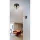 Trio-814530365 - Gillan - Matt Black & Coffee 3 Spotlights