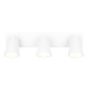 - Sharp - Matt White 3 Spotlights with Gold Inner Ring Trio-817100331 - Sharp - Matt White 3 Spotlights with Gold Inner Ring