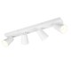 Trio-817100431 - Sharp - Matt White 4 Spotlights with Gold Inner Ring