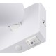- Sharp - Matt White Spotlight with Gold Inner Ring Trio-817170131 - Sharp - Matt White Spotlight with Gold Inner Ring