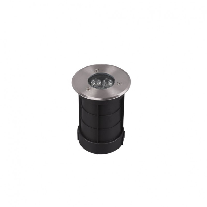 - Belaja - Nickel Stainless Steel Recessed Ground Light Ø 11 cm Trio-821660107 - Belaja - Nickel Stainless Steel Recessed Ground Light Ø 11 cm