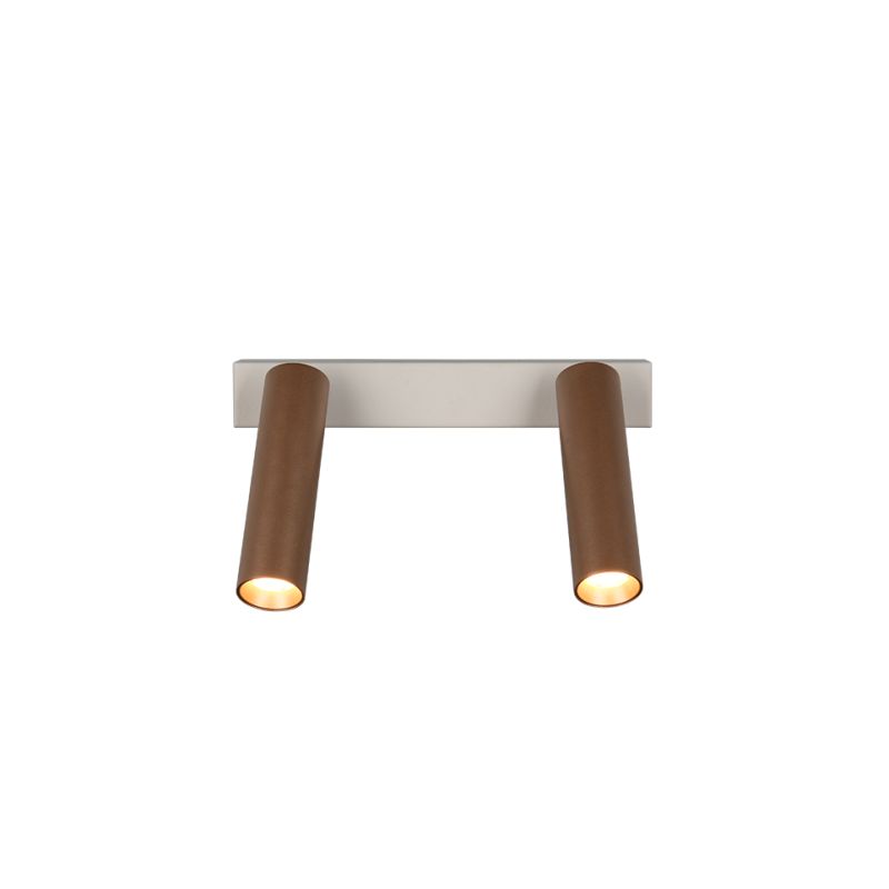 - Ambala - Warm Grey & Coffee CCT 2 Spotlights Trio-849210265 - Ambala - Warm Grey & Coffee CCT 2 Spotlights