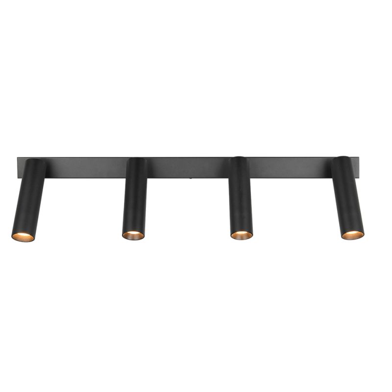 - Ambala - Matt Black CCT 4 Spotlights Trio-849210432 - Ambala - Matt Black CCT 4 Spotlights