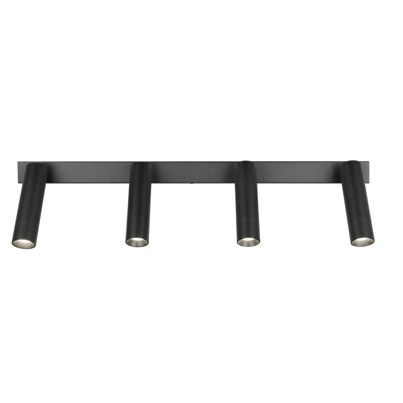 - Ambala - Matt Black CCT 4 Spotlights Trio-849210432 - Ambala - Matt Black CCT 4 Spotlights
