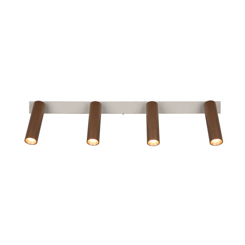 Trio-849210465 - Ambala - Warm Grey & Coffee CCT 4 Spotlights