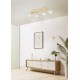 - Shanti - Wooden & Warm Grey Spotlight Trio-862700176 - Shanti - Wooden & Warm Grey Spotlight