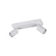 Trio-867700231 - Soka - Matt White Ribbed 2 Spotlights