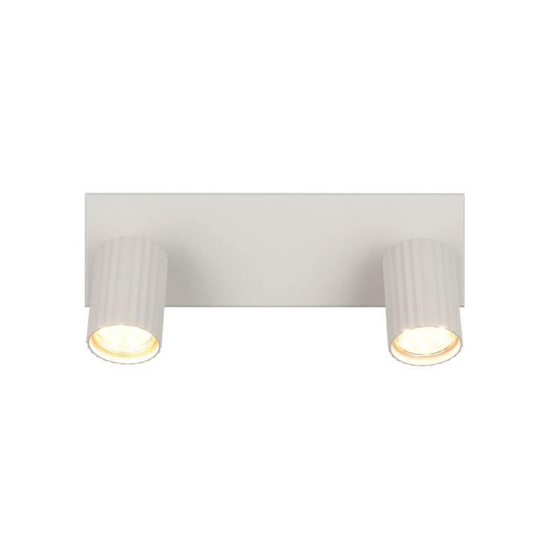 Trio-867700276 - Soka - Warm Grey Ribbed 2 Spotlights
