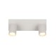 Trio-867700276 - Soka - Warm Grey Ribbed 2 Spotlights