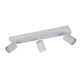 - Soka - Matt White Ribbed 3 Spotlights Trio-867700331 - Soka - Matt White Ribbed 3 Spotlights
