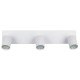 - Soka - Matt White Ribbed 3 Spotlights Trio-867700331 - Soka - Matt White Ribbed 3 Spotlights