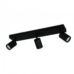 Soka - Matt Black Ribbed 3 Spotlights Soka - Matt Black Ribbed 3 Spotlights