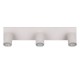 Trio-867700376 - Soka - Warm Grey Ribbed 3 Spotlights