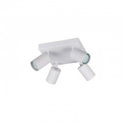 Soka - Matt White Ribbed 4 Spotlights Soka - Matt White Ribbed 4 Spotlights