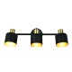 - Eva - Black & Gold 3 Spotlights Trio-868800380 - Eva - Black & Gold 3 Spotlights