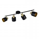 Eva - Black & Gold 4 Spotlights Eva - Black & Gold 4 Spotlights