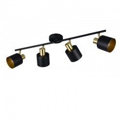 Eva - Black & Gold 4 Spotlights Eva - Black & Gold 4 Spotlights