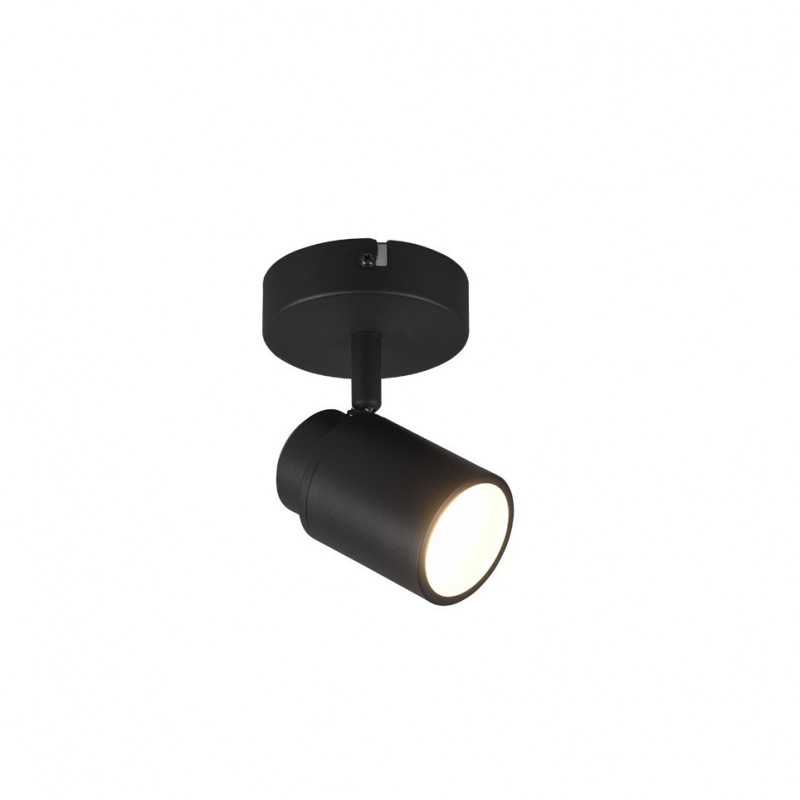 Trio-880400132 - Angelo - Bathroom Black Single Spotlight