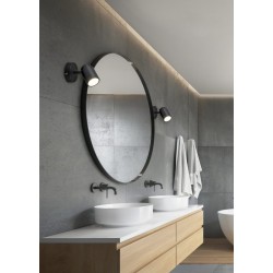 Angelo - Bathroom Black Single Spotlight Angelo - Bathroom Black Single Spotlight