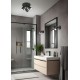 Trio-880400132 - Angelo - Bathroom Black Single Spotlight