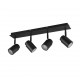 Trio-880400432 - Angelo - Bathroom Black 4 Spotlights