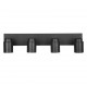 Trio-880400432 - Angelo - Bathroom Black 4 Spotlights