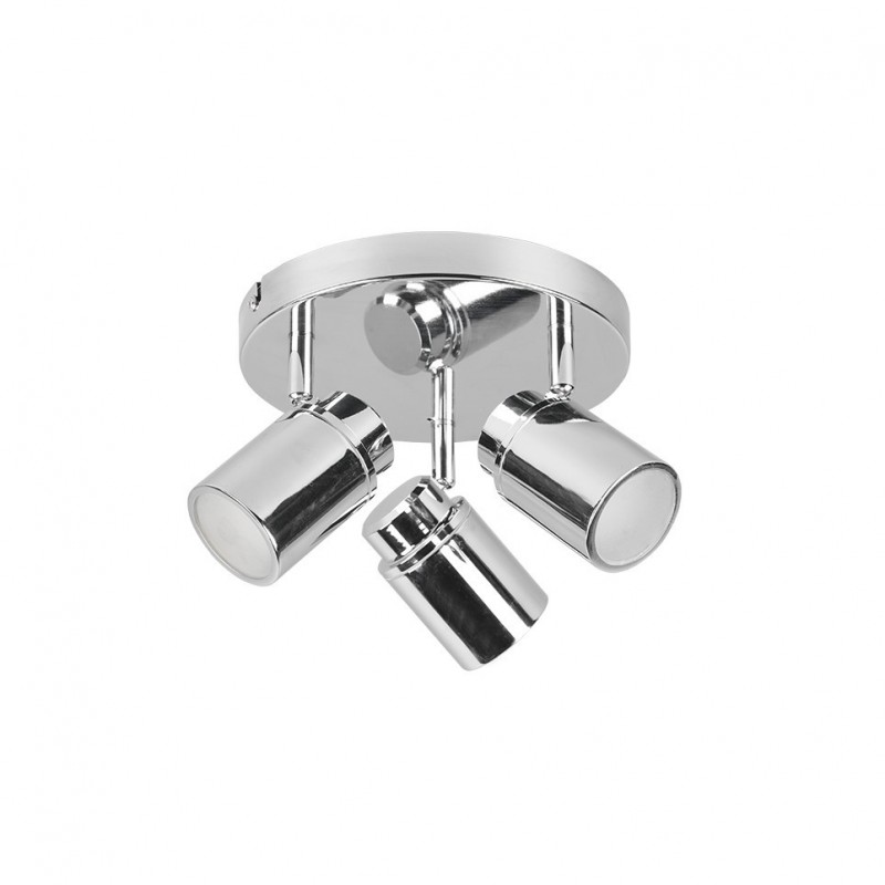 Trio-880430306 - Angelo - Bathroom Chrome 3 Spotlights