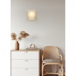 Bina - Fawn Wall Lamp with Natural Bamboo Bina - Fawn Wall Lamp with Natural Bamboo