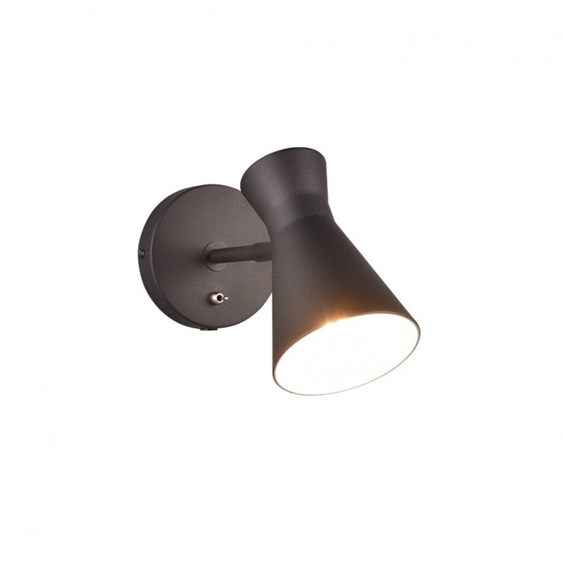 - Enzo - Matt Black Wall Lamp Trio-R20781732 - Enzo - Matt Black Wall Lamp