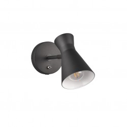 Enzo - Matt Black Wall Lamp