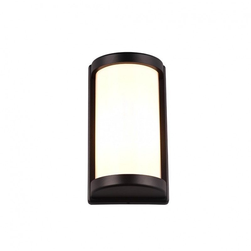 - Puelo - Matt Black Wall Lamp with White Diffuser Trio-R21186132 - Puelo - Matt Black Wall Lamp with White Diffuser