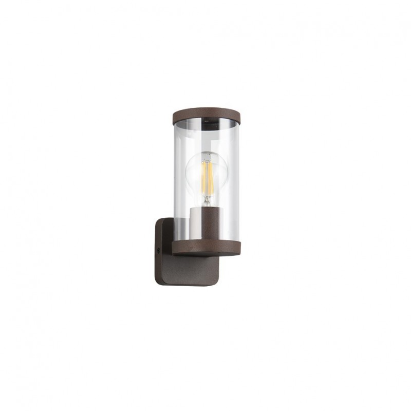 Trio-R21596124 - Bonito - Rusty Wall Lamp with Clear Diffuser