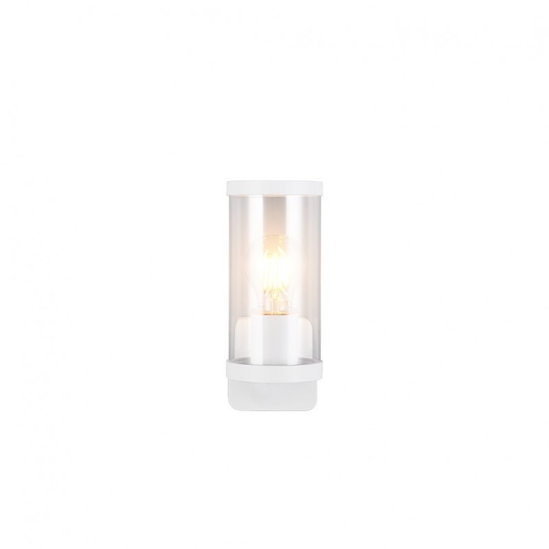 Trio-R21596131 - Bonito - Matt White Wall Lamp with Clear Diffuser