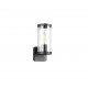 - Bonito - Matt Black Wall Lamp with Clear Diffuser Trio-R21596132 - Bonito - Matt Black Wall Lamp with Clear Diffuser