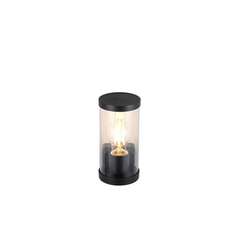 - Bonito - Matt Black PIR Wall Lamp with Clear Diffuser Trio-R21599132 - Bonito - Matt Black PIR Wall Lamp with Clear Diffuser