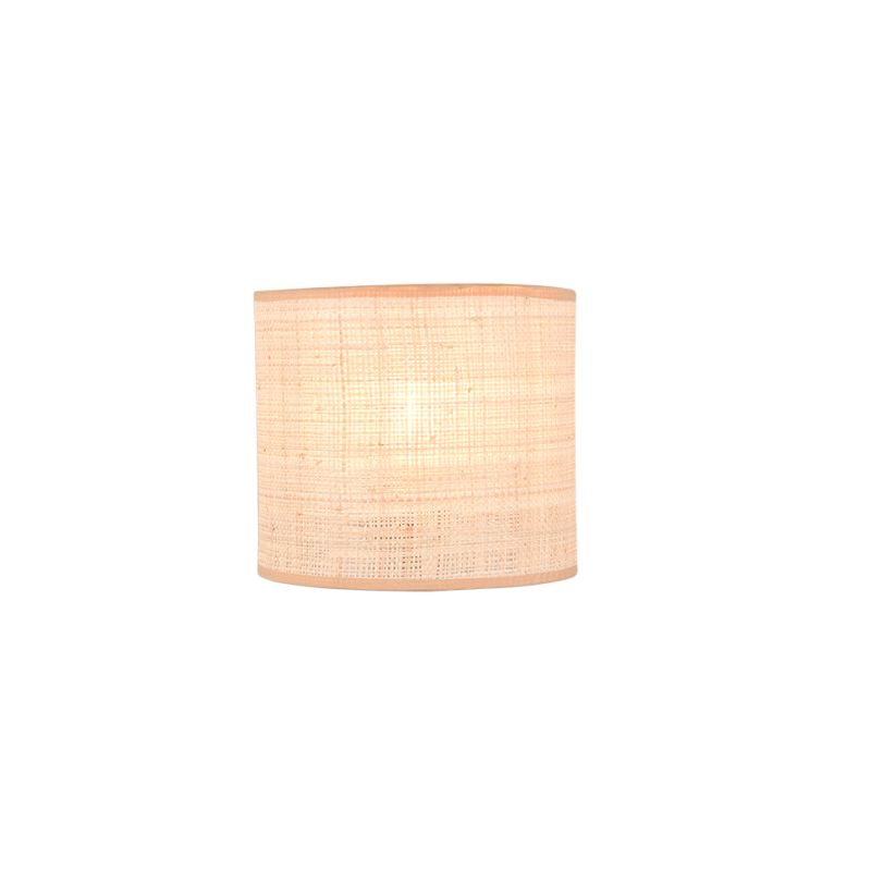 - Aimee - Matt Black Wall Lamp with Natural Bast Trio-R21851736 - Aimee - Matt Black Wall Lamp with Natural Bast