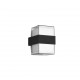 - Molina - Anthracite LED Wall Lamp with White & Clear Diffuser Trio-R22062142 - Molina - Anthracite LED Wall Lamp with White & Clear Diffuser