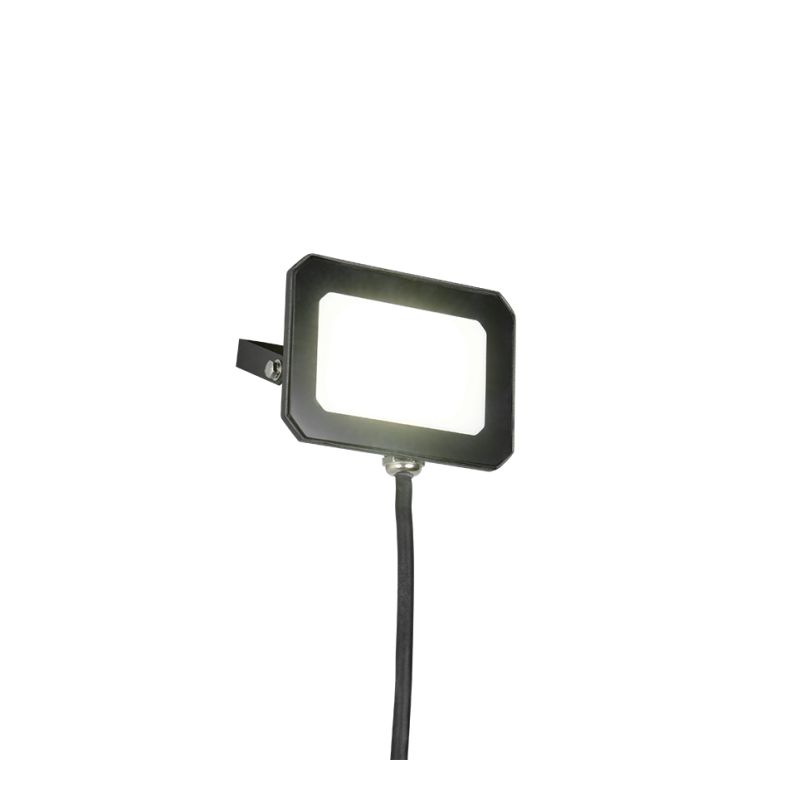 - Funchal - Black Diecast Aluminium Floodlight 20W 4000K Trio-R23346132 - Funchal - Black Diecast Aluminium Floodlight 20W 4000K