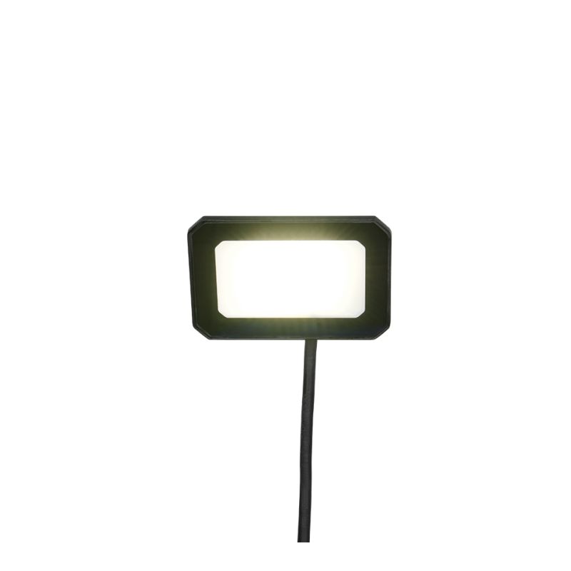 - Funchal - Black Diecast Aluminium Floodlight 20W 4000K Trio-R23346132 - Funchal - Black Diecast Aluminium Floodlight 20W 4000K