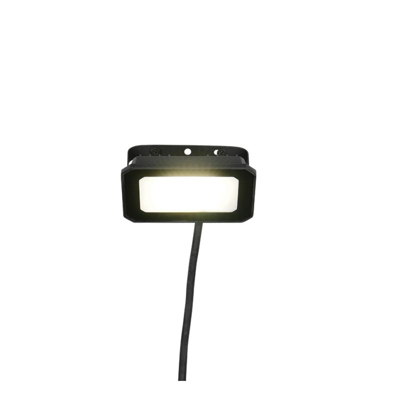 - Funchal - Black Diecast Aluminium Floodlight 20W 4000K Trio-R23346132 - Funchal - Black Diecast Aluminium Floodlight 20W 4000K