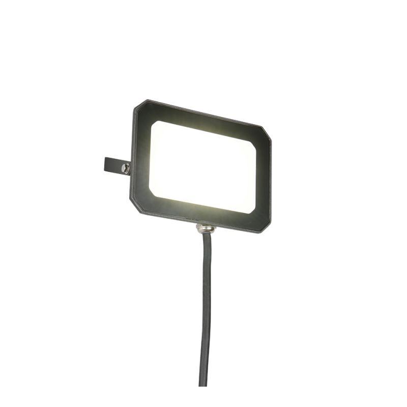Outdoor - Funchal - Black Diecast Aluminium Floodlight 30W 4000K Trio-R23346232 - Funchal - Black Diecast Aluminium Floodlight 30W 4000K