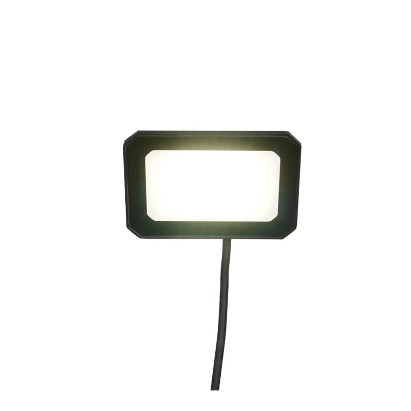 Outdoor - Funchal - Black Diecast Aluminium Floodlight 30W 4000K Trio-R23346232 - Funchal - Black Diecast Aluminium Floodlight 30W 4000K