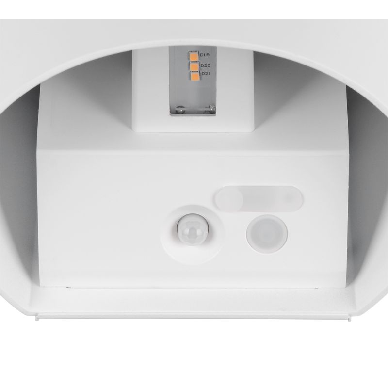 - Genie - Rechargeable Matt White PIR Wall Lamp IP44 Trio-R24161631 - Genie - Rechargeable Matt White PIR Wall Lamp IP44