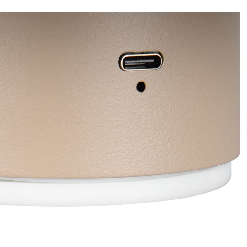 Trio-R24431143 - Davey - Rechargeable Warm Beige LED Wall Lamp