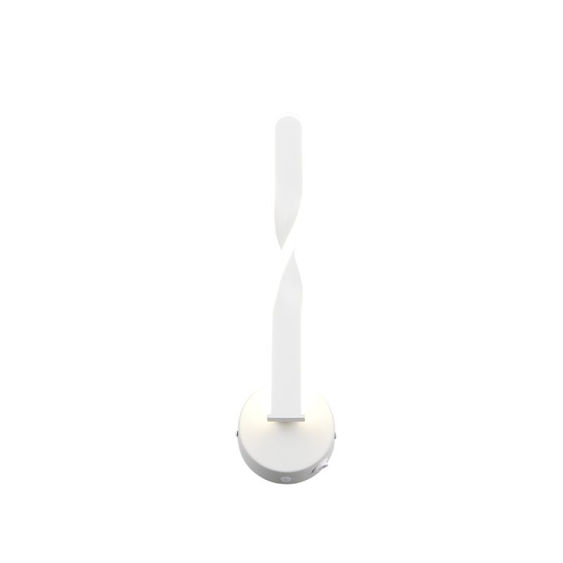 Trio-R25791731 - Ginko - Matt White LED Wall Lamp